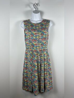 Matilda Jane "Hello Lovely" Sleeveless Floral Flare Dress Women’s Size‎ 2